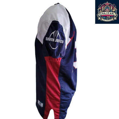 South Jeffco Falcons Jersey 13 - Stylish Adult S, Comfortable Breathable Fabric, Team Spirit - USASTARFASHION
