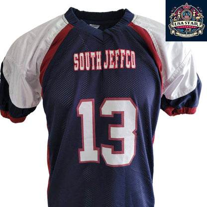 South Jeffco Falcons Jersey 13 - Stylish Adult S, Comfortable Breathable Fabric, Team Spirit - USASTARFASHION