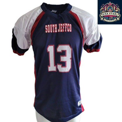South Jeffco Falcons Jersey 13 - Stylish Adult S, Comfortable Breathable Fabric, Team Spirit - USASTARFASHION