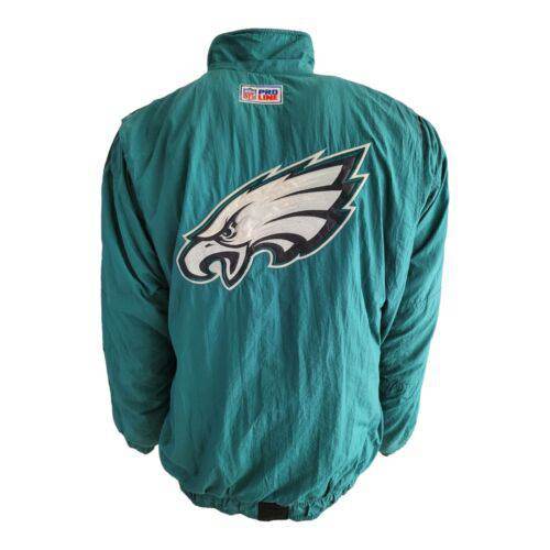 STARTER PRO LINE NFL Mens Philadelphia Eagles Jacket, Green Large - USASTARFASHION