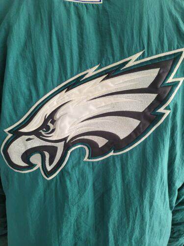 STARTER PRO LINE NFL Mens Philadelphia Eagles Jacket, Green Large - USASTARFASHION