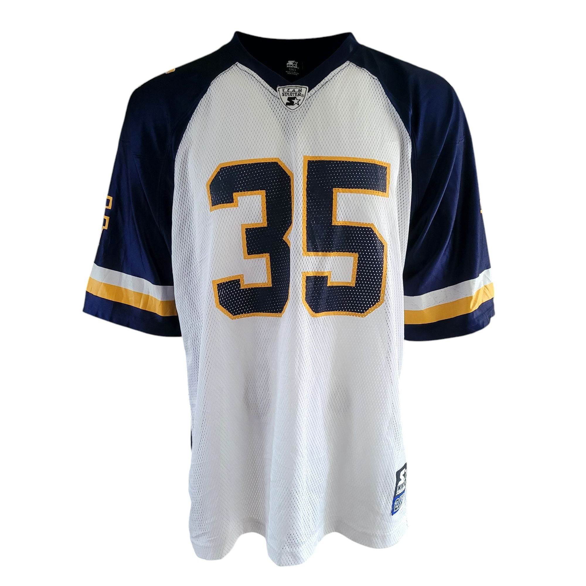 Starter West Virginia Mountaineers 35 Jersey 2XL - USASTARFASHION