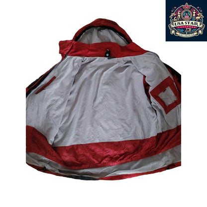 Starter Hockey Jacket 2XL - Versatile Style, Removable Hoodie, Multiple Pockets, Comfortable Fit - USASTARFASHION