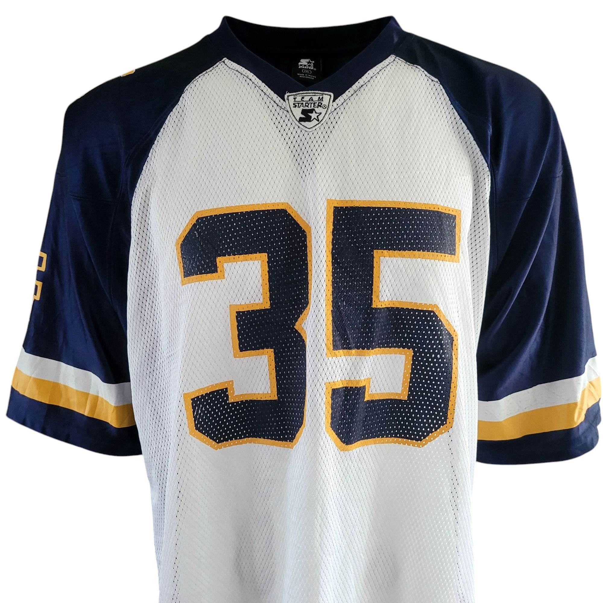 Starter West Virginia Mountaineers 35 Jersey 2XL - USASTARFASHION