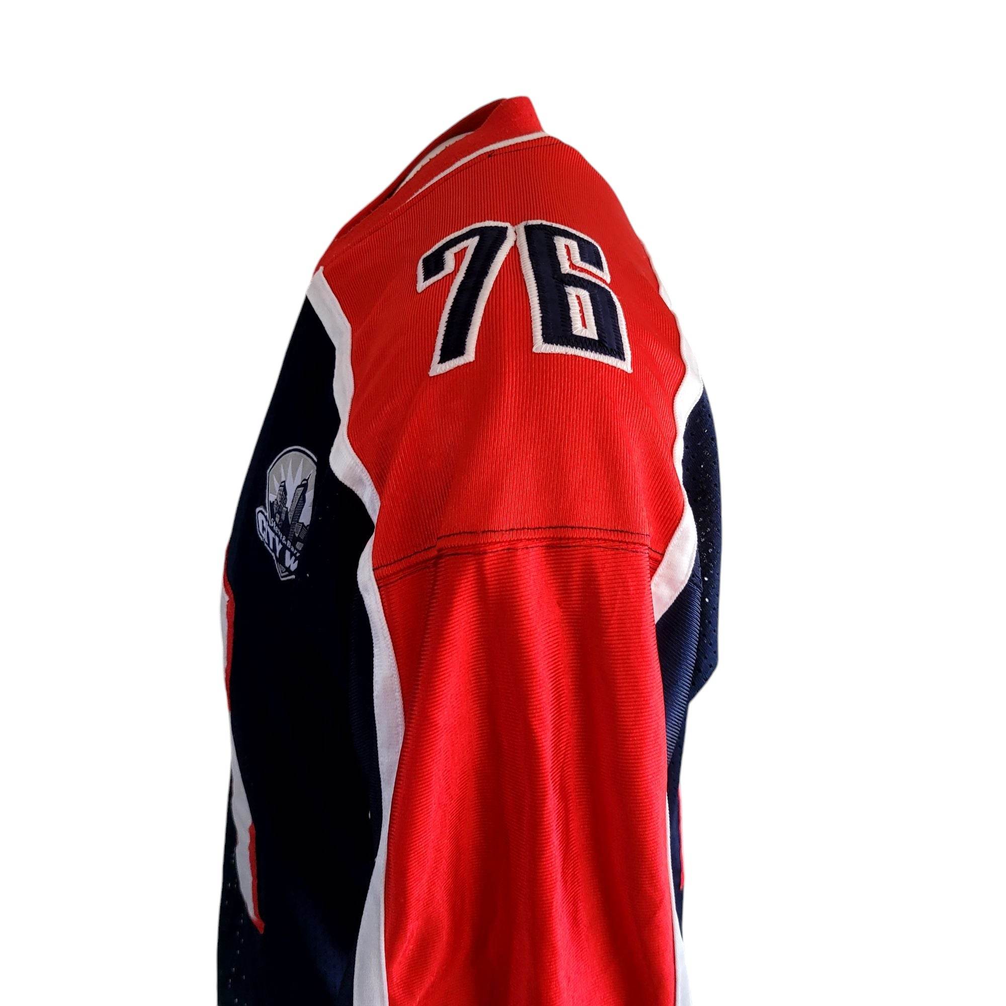 Steve & Barry's USA #76 Jersey with Thermal Undershirt sz 2XL - USASTARFASHION