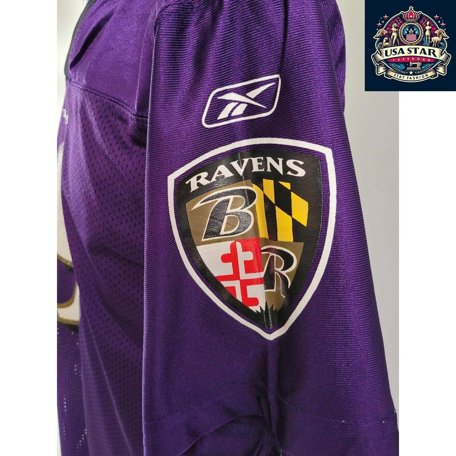 Steve McNair 9 Baltimore Ravens Jersey - Vintage Reebok Youth XL for Ages 18 - 20 - USASTARFASHION