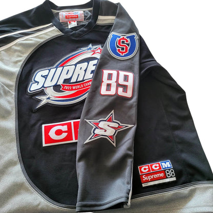 Supreme x CCM All Stars Hockey Jersey – Medium, Canada Made - USASTARFASHION