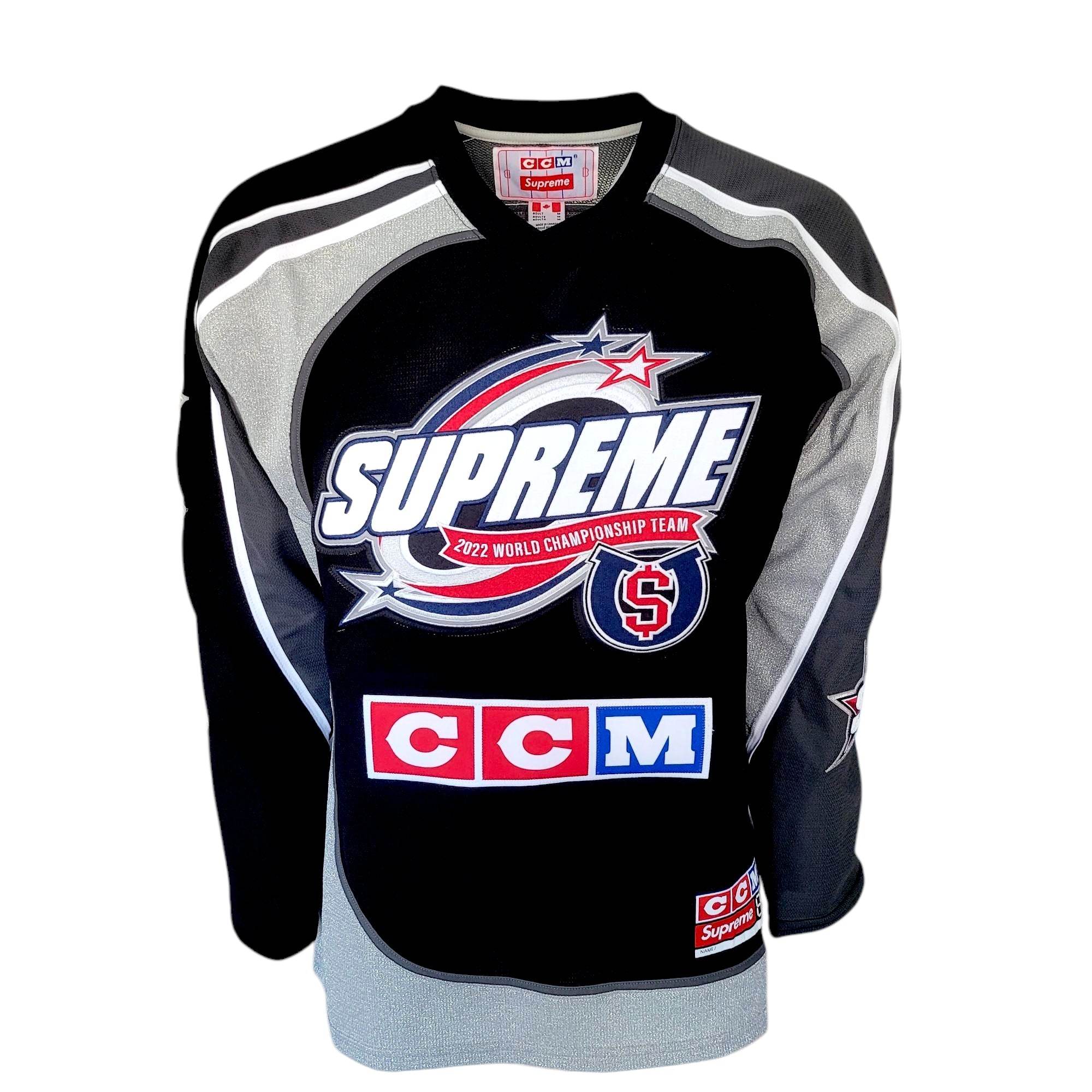 Supreme x CCM All Stars Hockey Jersey – Medium, Canada Made - USASTARFASHION