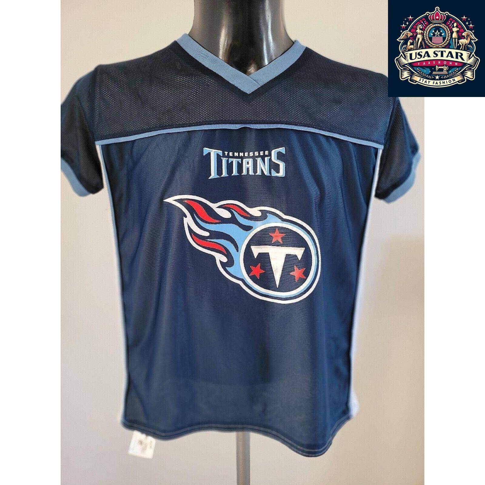 Tennessee Titans Jersey NFL Youth XL Reversible Design - Stylish Game Day and Casual Wear - USASTARFASHION