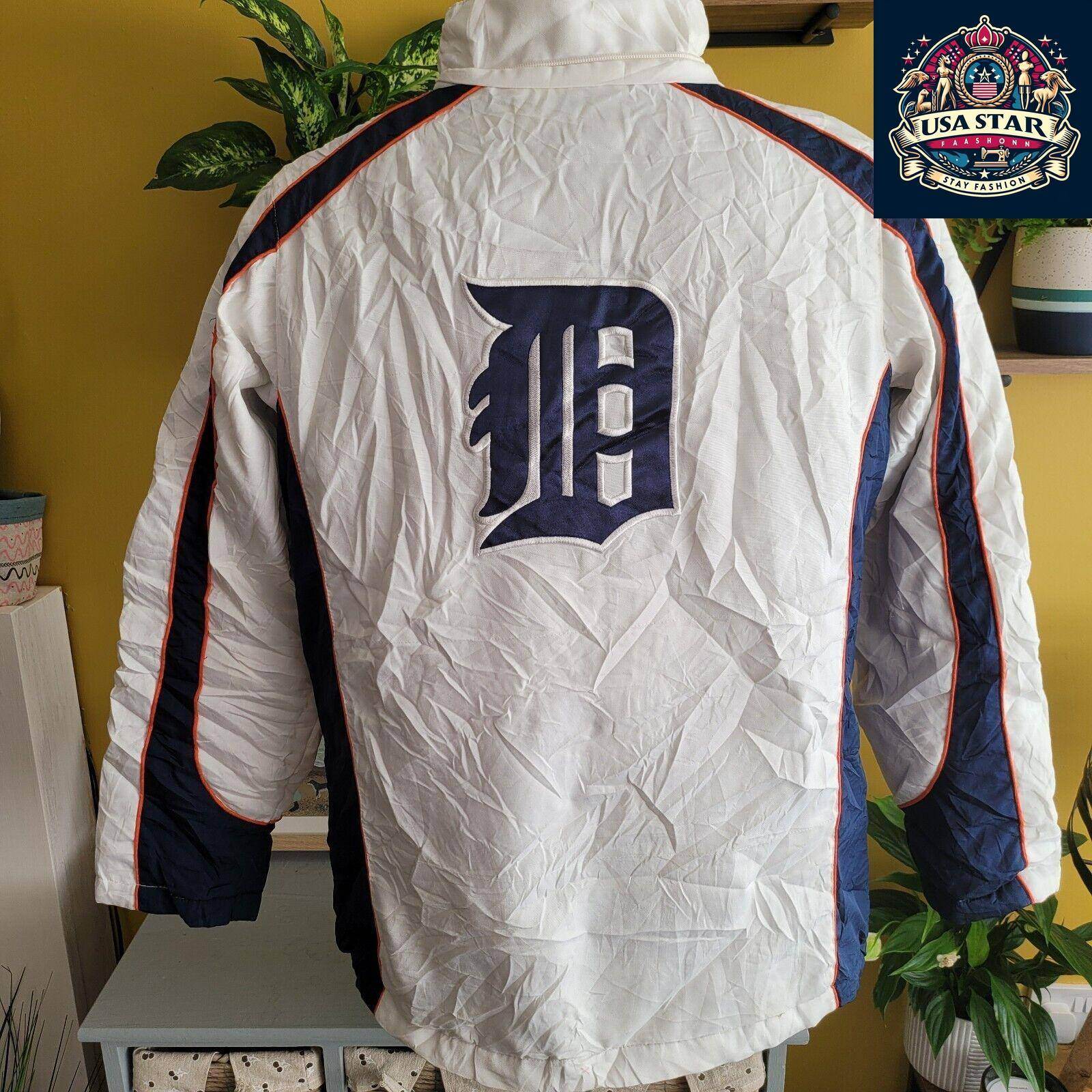Tigers Carl Banks Jacket XL - Stylish, Durable Design with Comfortable Fit for Fans - USASTARFASHION