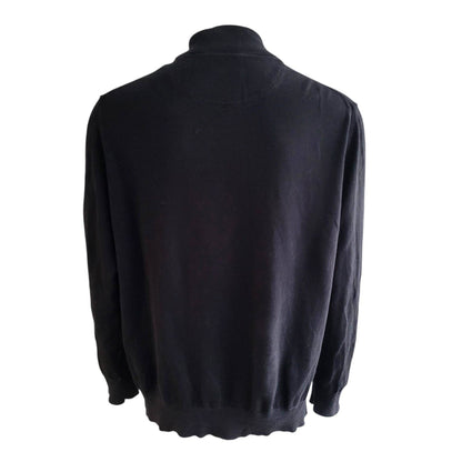 Timberland Black Quarter - Zip Sweater - Size XXL - USASTARFASHION