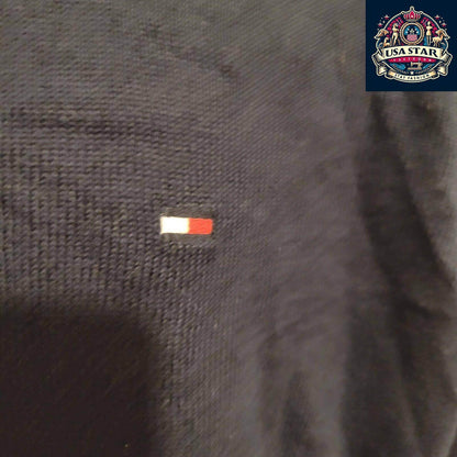 Tommy Hilfiger Jumper - Large Pima Cotton, Classic Design, Soft Comfortable Feel, Ideal For Layering - USASTARFASHION