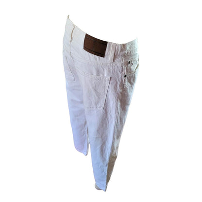 Tommy Hilfiger Men’s White Straight Fit Jeans – Size 32x30 - USASTARFASHION