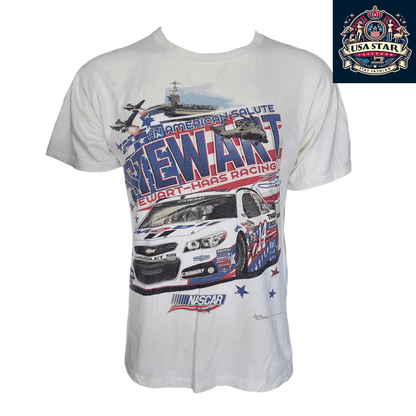 Tony Stewart T-Shirt 14 - Large Comfort Fit, Bold Graphics for NASCAR Fans by Chase Authentics - USASTARFASHION