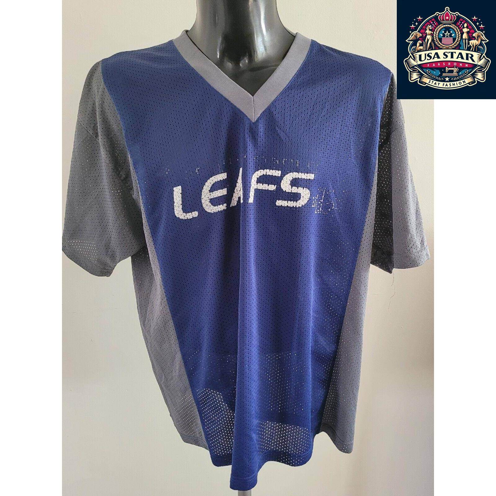 Toronto Maple Leafs Jersey Large - Iconic Logo, Vintage Style, Comfortable Fit, 48 - Inch Chest - USASTARFASHION