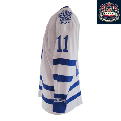 Toronto Maple Leafs Jersey Owen Nolan CCM 11 Adult Medium - Moisture - Wicking Fabric - USASTARFASHION
