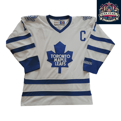 Toronto Maple Leafs Jersey Owen Nolan CCM 11 Adult Medium - Moisture - Wicking Fabric - USASTARFASHION