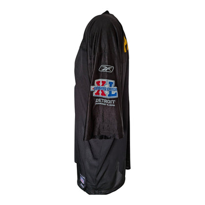 Troy Polamalu 43 Pittsburgh Steelers Reebok Jersey 2XL Super Bowl XL —2006 - USASTARFASHION