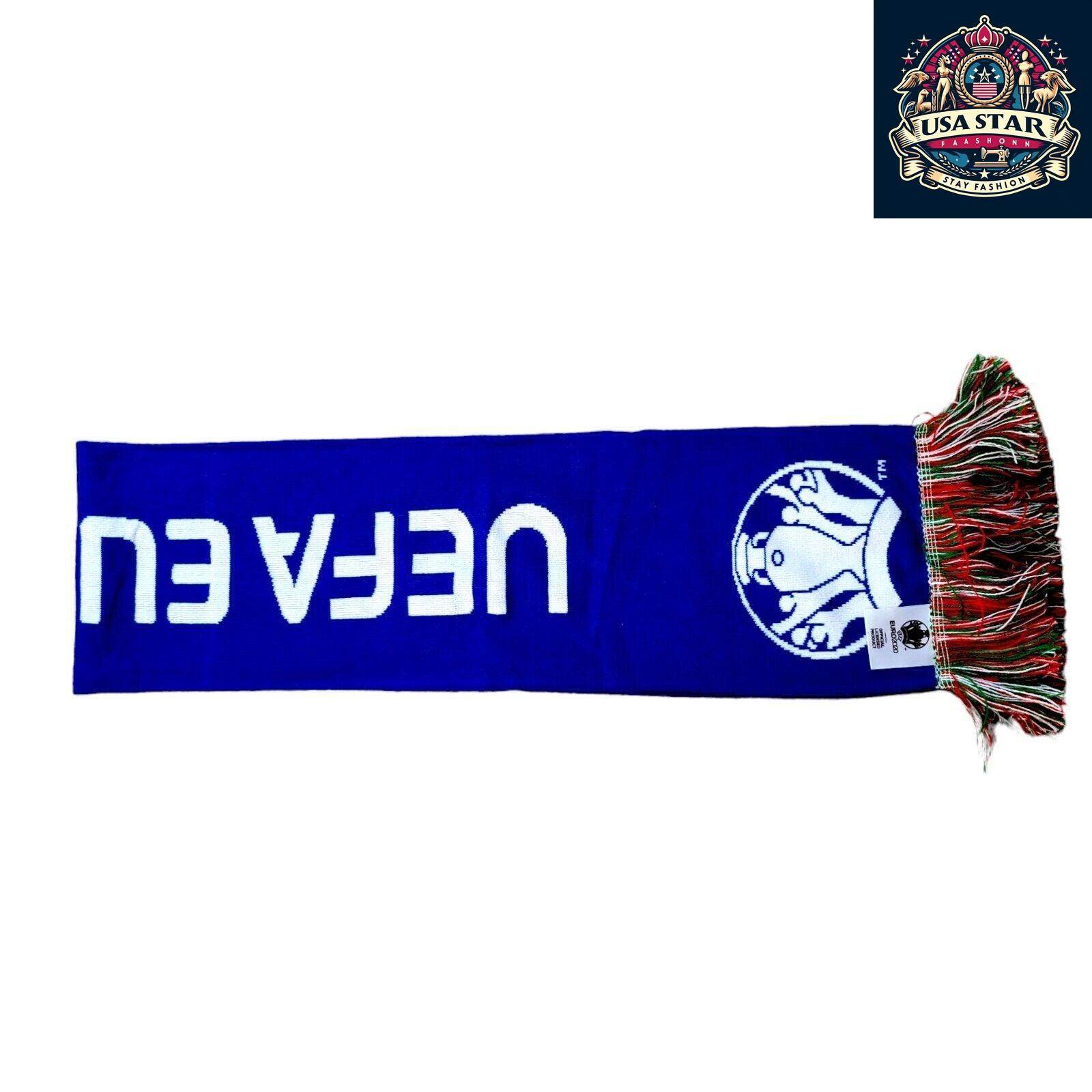 UEFA Euro 2020 Italy Flag Scarf - Official Licensed, Iconic Design, Soft Fabric for Fans - USASTARFASHION
