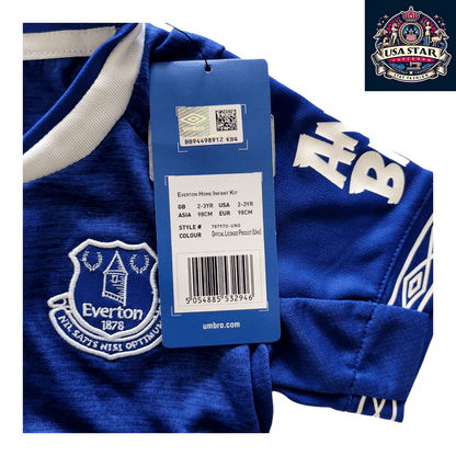 Umbro Everton Football Club Kids Jersey - Official Infant Home Shirt 2 - 3 Years NWT - USASTARFASHION