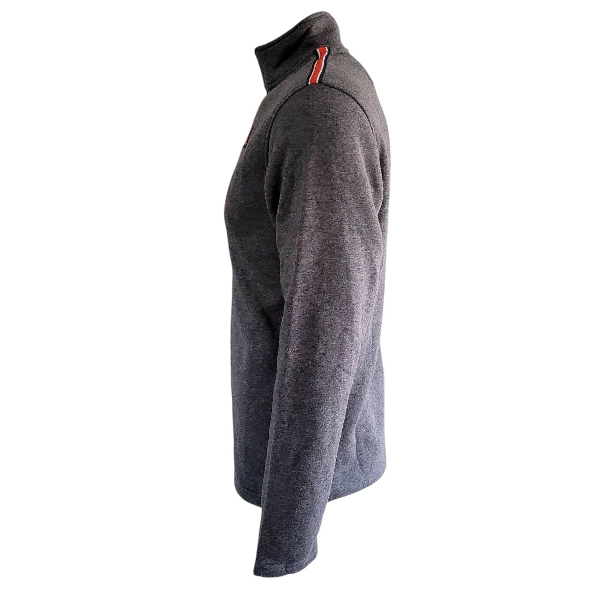 Under Armour Auburn Tigers 1/4 Zip ColdGear Pullover (XS, Gray) Cotton - USASTARFASHION