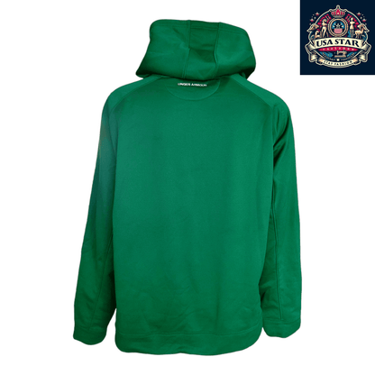 Under Armour Welsh Rugby Hoodie WRU Pullover Green Men’s X - Large - Comfortable & Stylish - USASTARFASHION