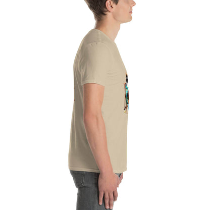 Short Sleeve Cotton T-Shirt - 100% Ring - Spun Cotton, Soft, Comfortable, Durable Fit for Everyone - USASTARFASHION