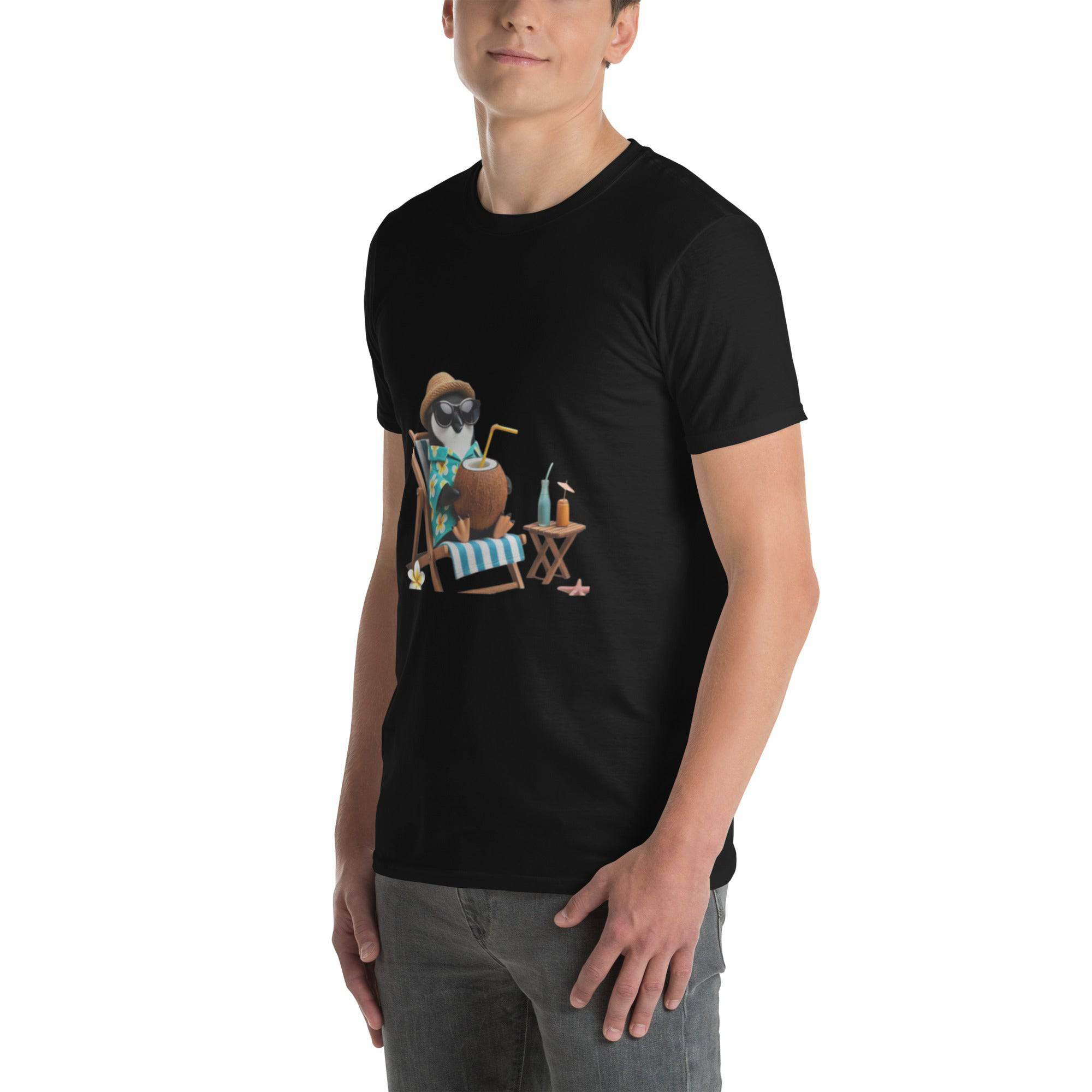 Short Sleeve Cotton T-Shirt - 100% Ring - Spun Cotton, Soft, Comfortable, Durable Fit for Everyone - USASTARFASHION