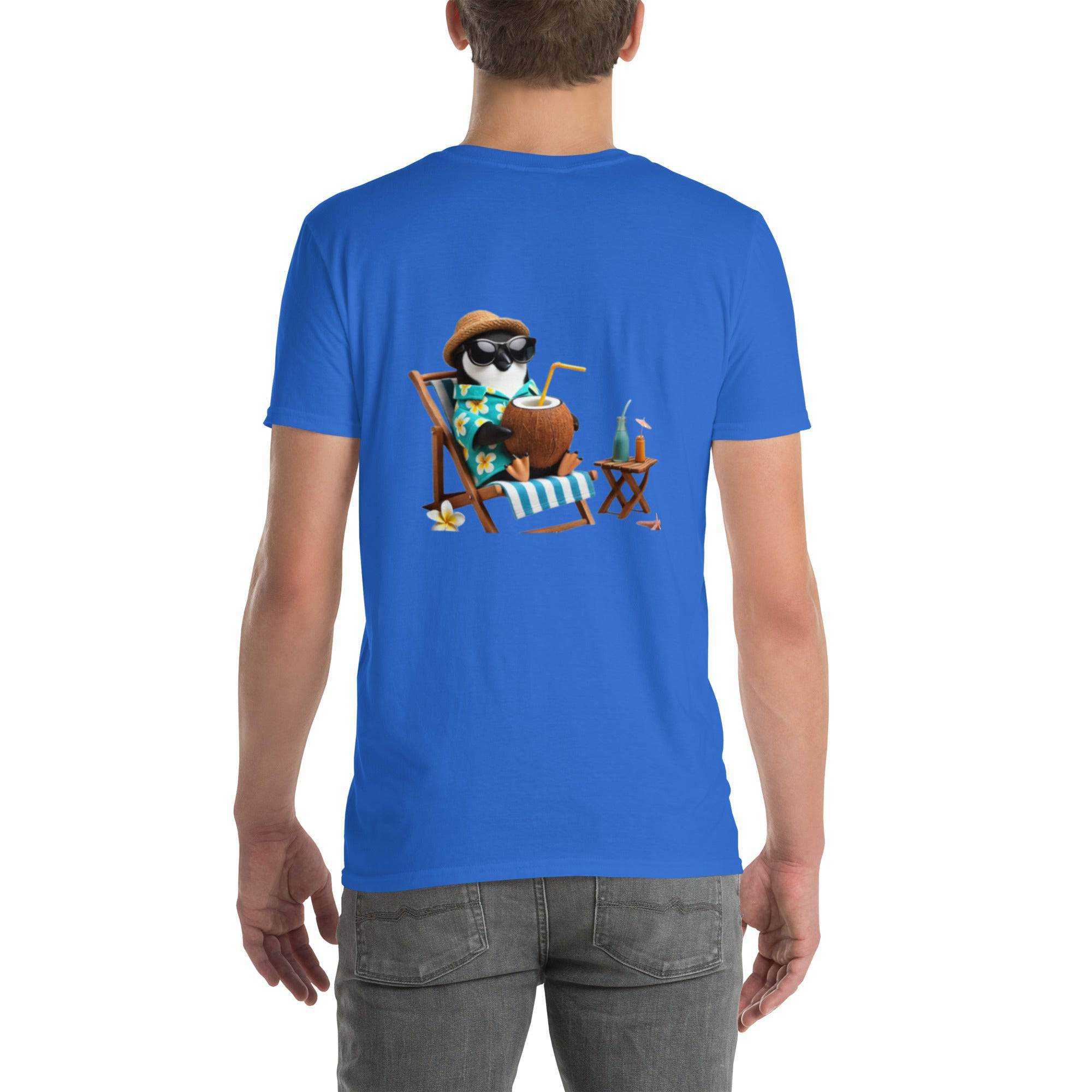 Short Sleeve Cotton T-Shirt - 100% Ring - Spun Cotton, Soft, Comfortable, Durable Fit for Everyone - USASTARFASHION