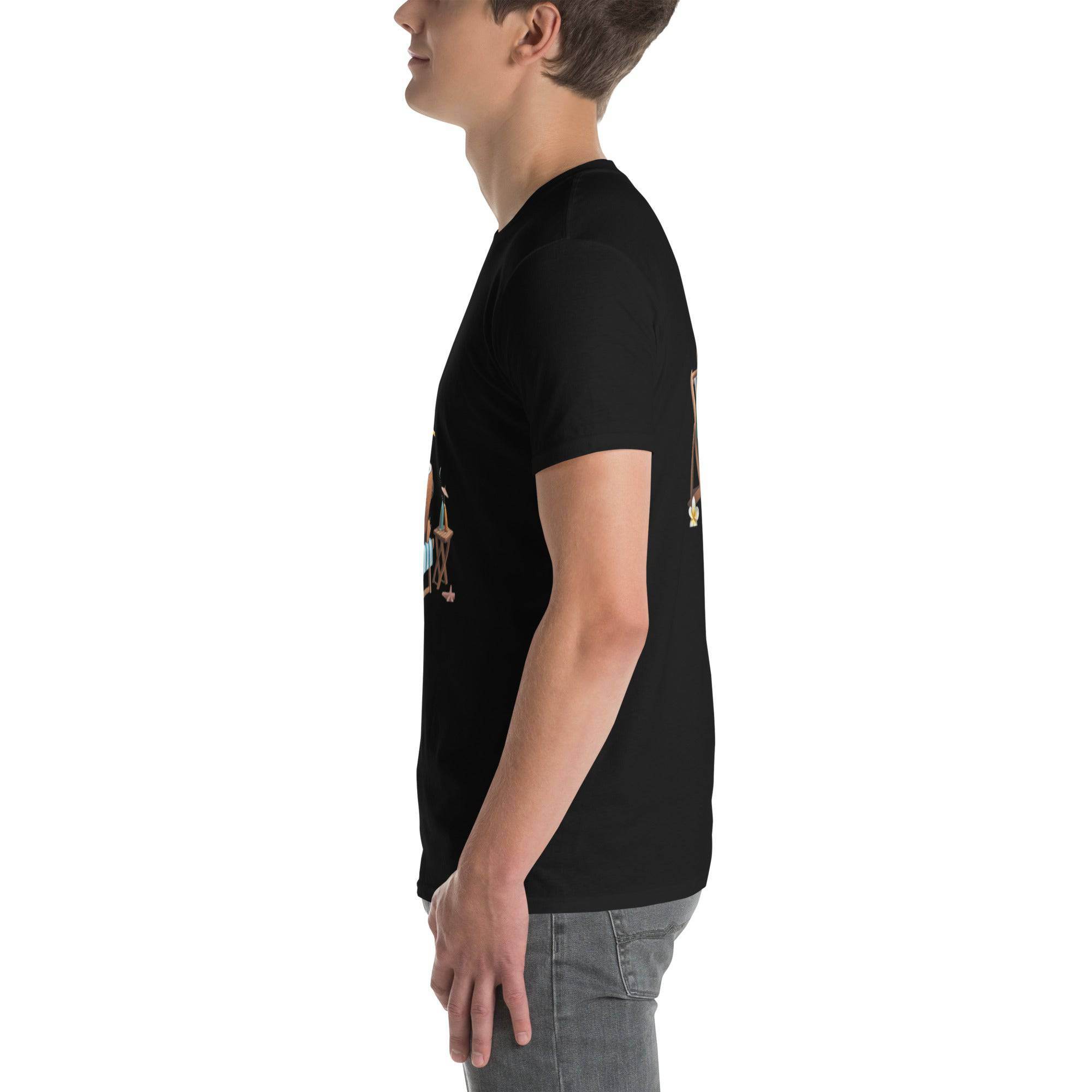 Short Sleeve Cotton T-Shirt - 100% Ring - Spun Cotton, Soft, Comfortable, Durable Fit for Everyone - USASTARFASHION