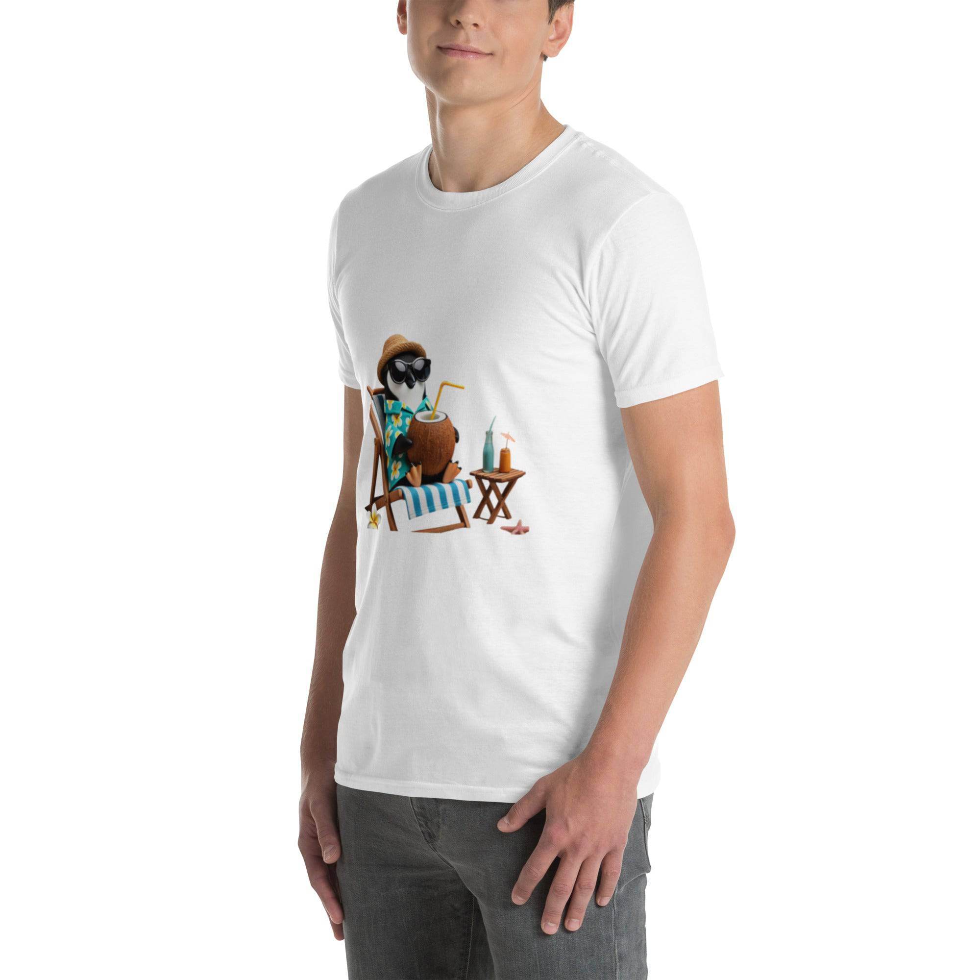 Short Sleeve Cotton T-Shirt - 100% Ring - Spun Cotton, Soft, Comfortable, Durable Fit for Everyone - USASTARFASHION