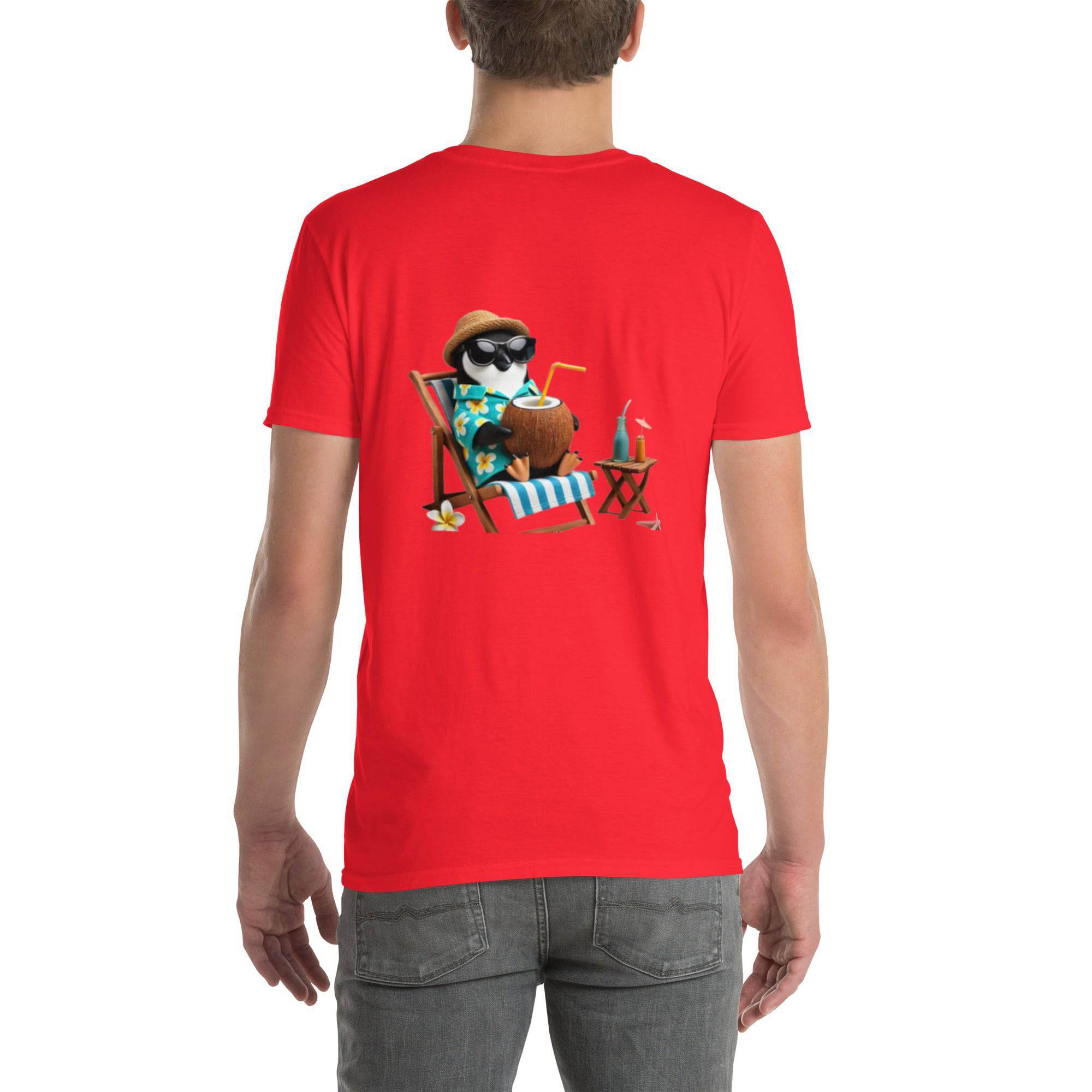 Short Sleeve Cotton T-Shirt - 100% Ring - Spun Cotton, Soft, Comfortable, Durable Fit for Everyone - USASTARFASHION