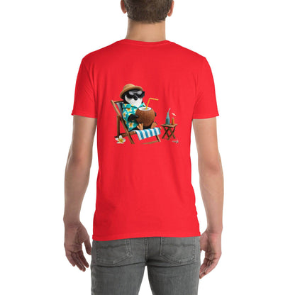 Short Sleeve Cotton T-Shirt - 100% Ring - Spun Cotton, Soft, Comfortable, Durable Fit for Everyone - USASTARFASHION