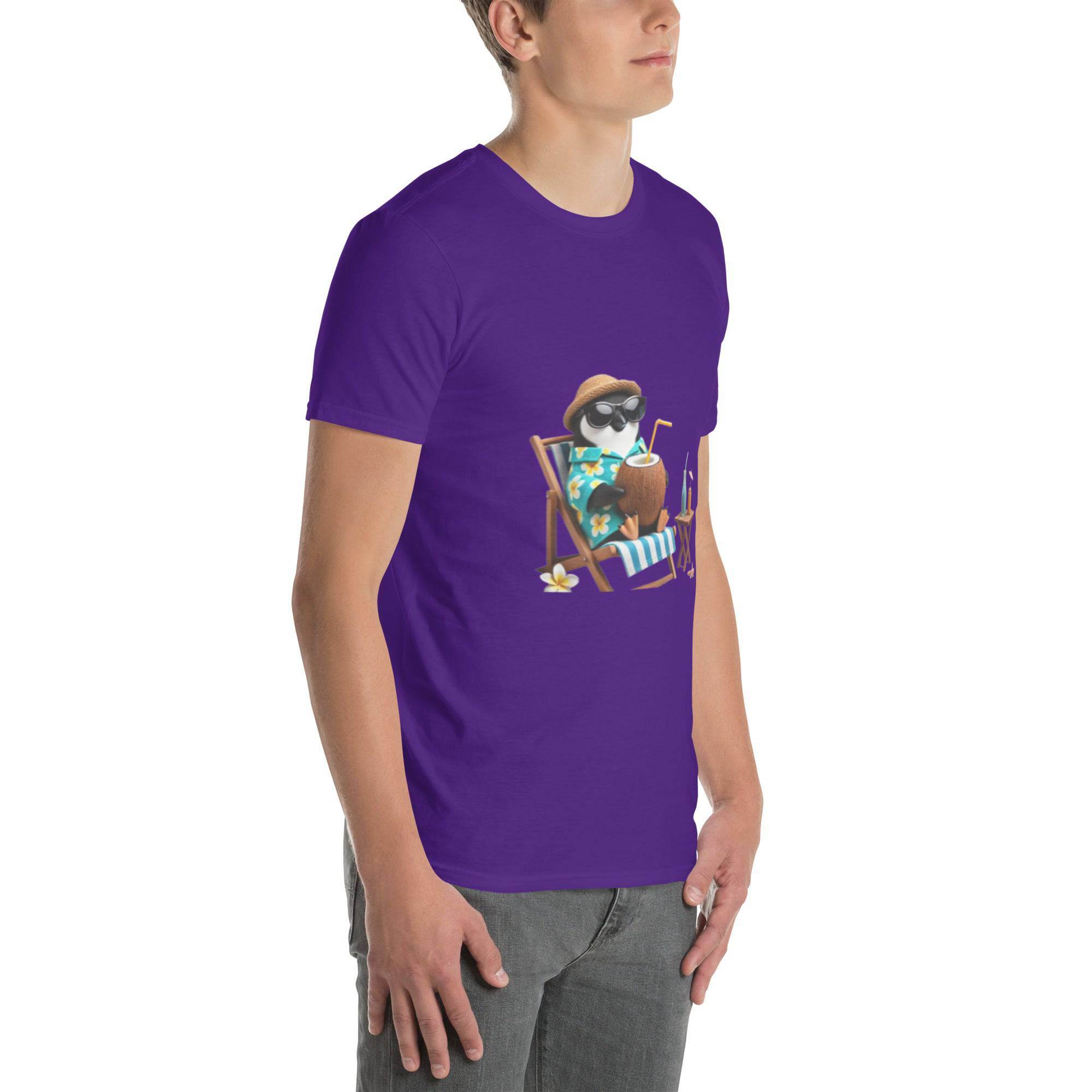 Short Sleeve Cotton T-Shirt - 100% Ring - Spun Cotton, Soft, Comfortable, Durable Fit for Everyone - USASTARFASHION