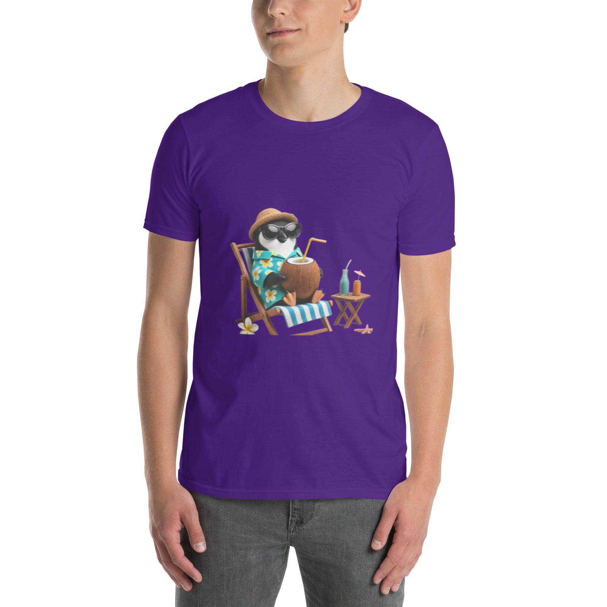 Short Sleeve Cotton T-Shirt - 100% Ring - Spun Cotton, Soft, Comfortable, Durable Fit for Everyone - USASTARFASHION