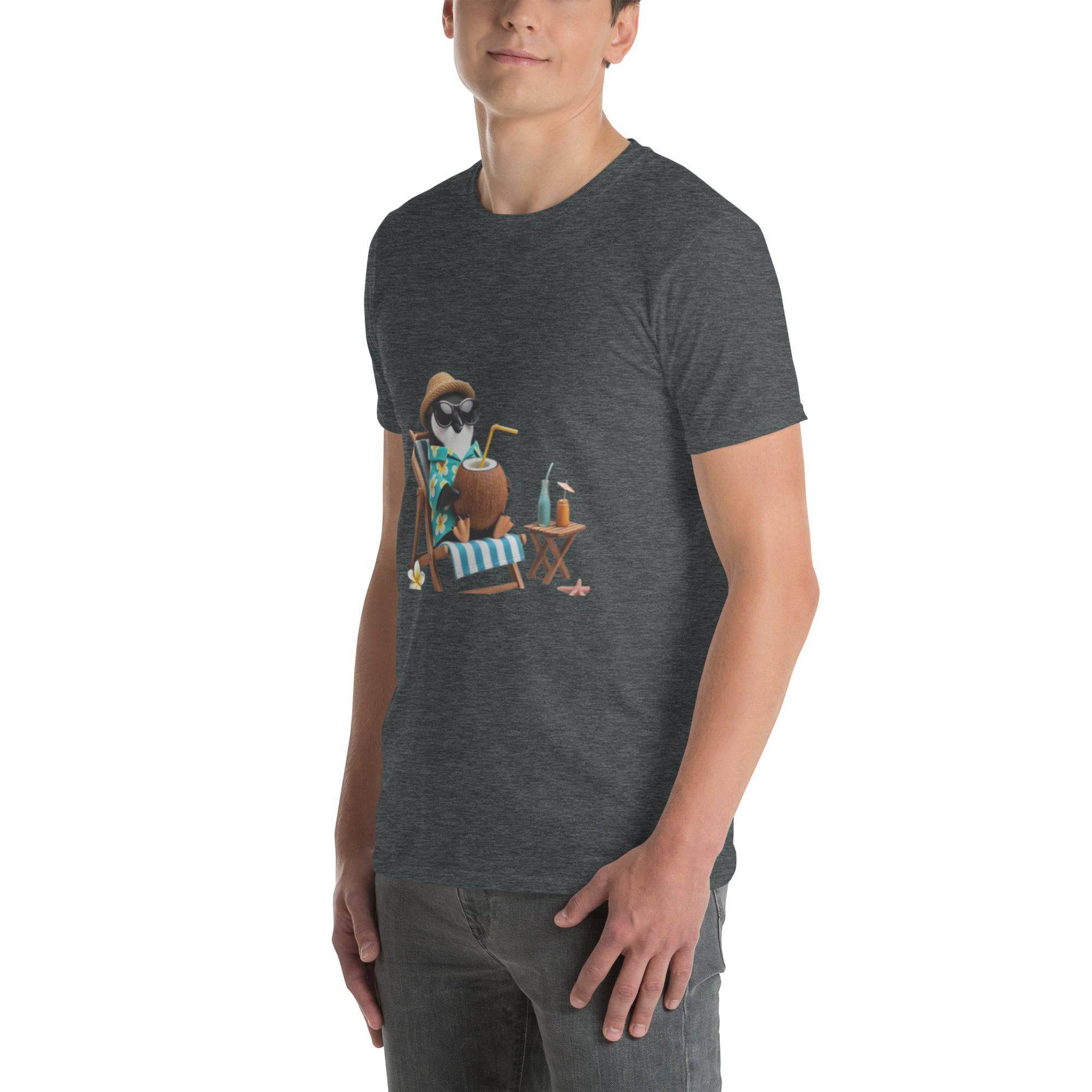 Short Sleeve Cotton T-Shirt - 100% Ring - Spun Cotton, Soft, Comfortable, Durable Fit for Everyone - USASTARFASHION