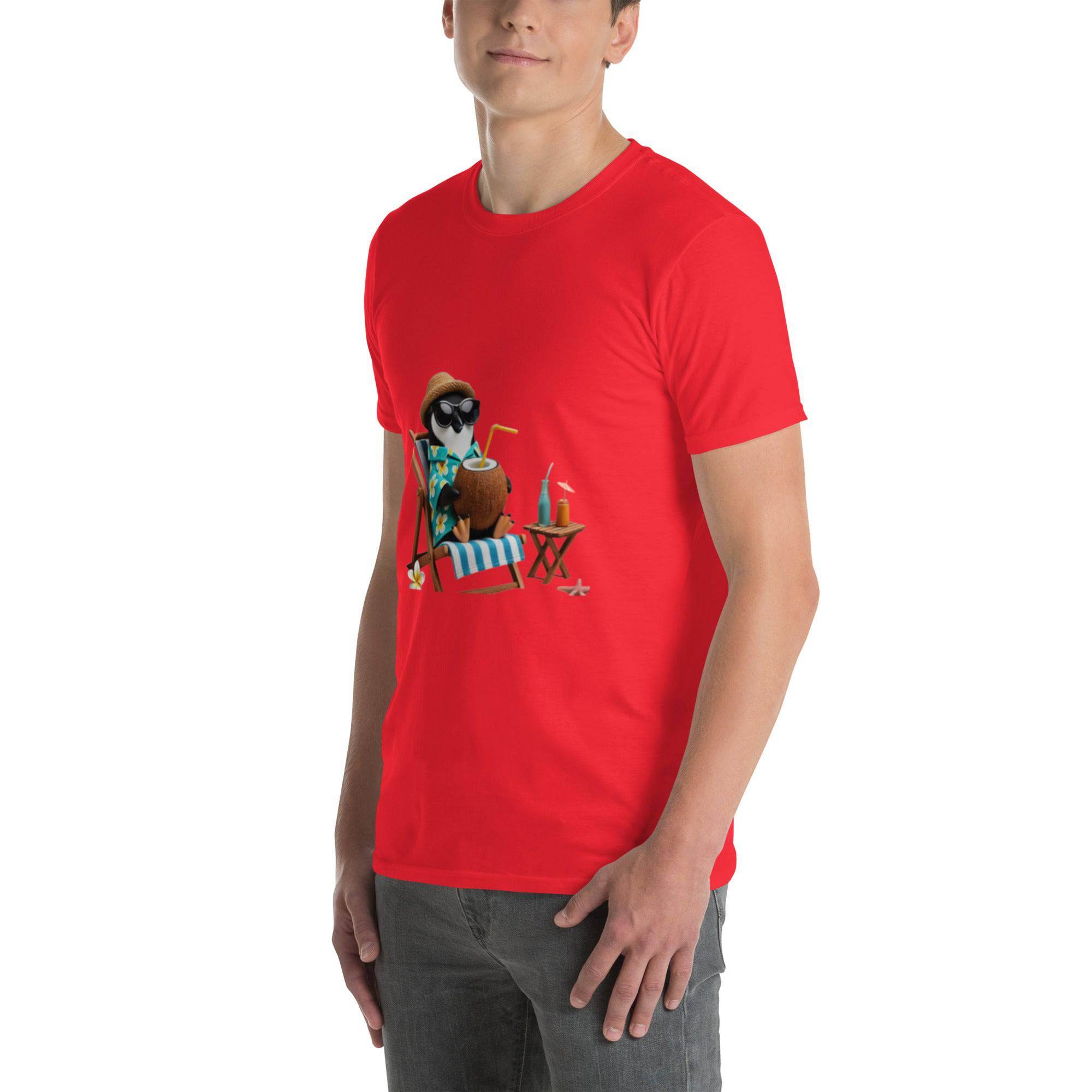 Short Sleeve Cotton T-Shirt - 100% Ring - Spun Cotton, Soft, Comfortable, Durable Fit for Everyone - USASTARFASHION