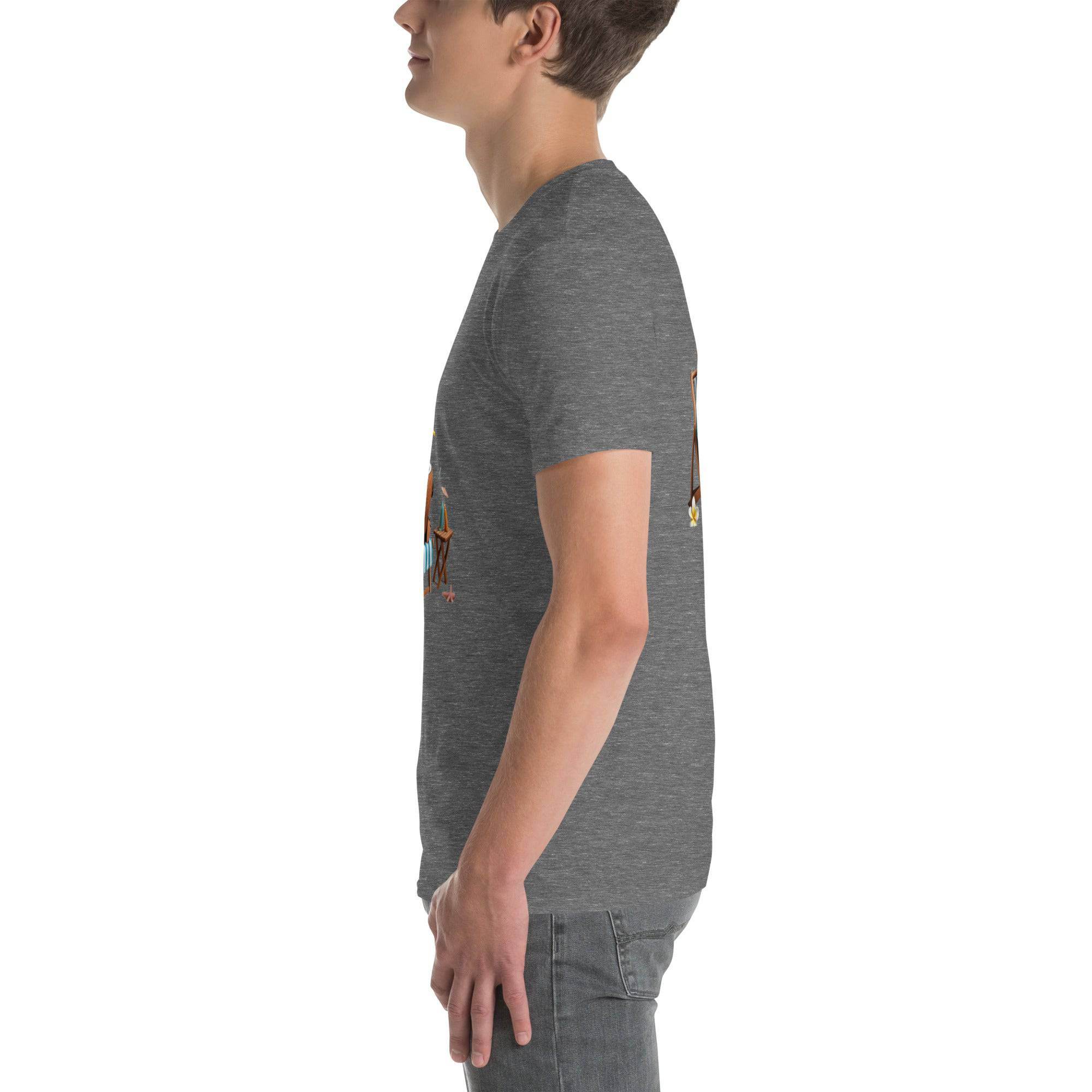 Short Sleeve Cotton T-Shirt - 100% Ring - Spun Cotton, Soft, Comfortable, Durable Fit for Everyone - USASTARFASHION