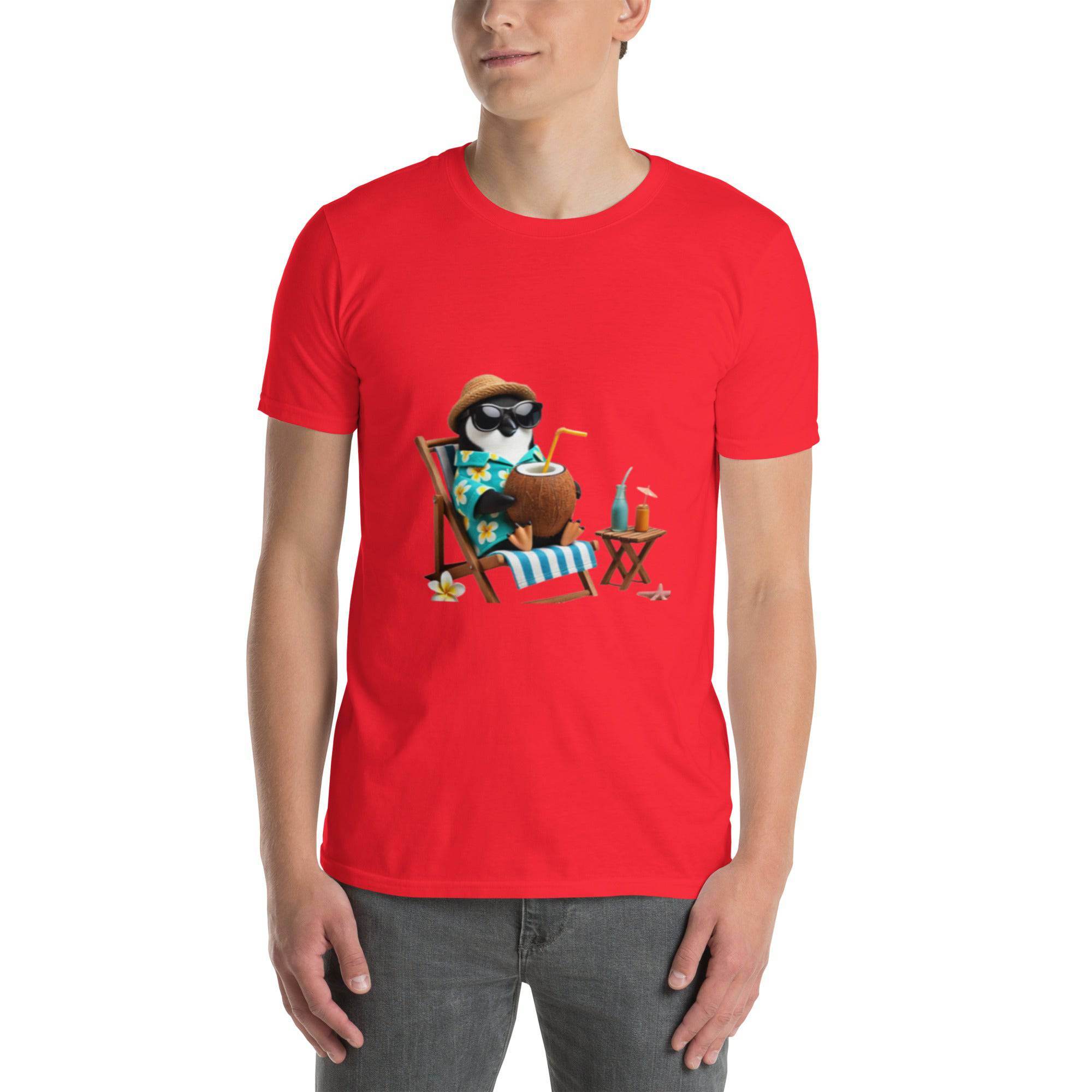 Short Sleeve Cotton T-Shirt - 100% Ring - Spun Cotton, Soft, Comfortable, Durable Fit for Everyone - USASTARFASHION