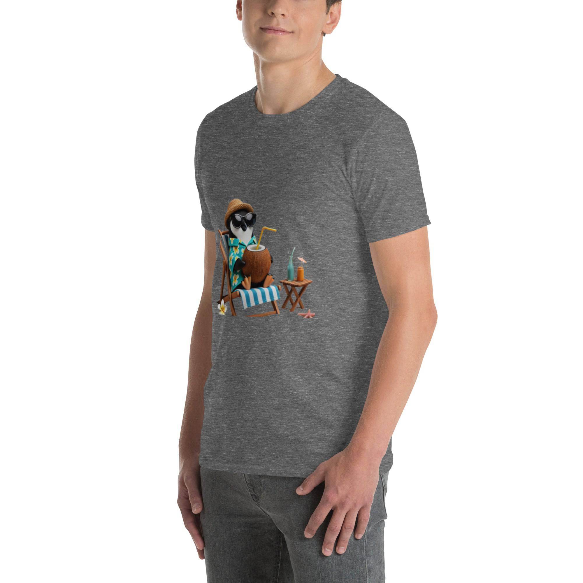 Short Sleeve Cotton T-Shirt - 100% Ring - Spun Cotton, Soft, Comfortable, Durable Fit for Everyone - USASTARFASHION