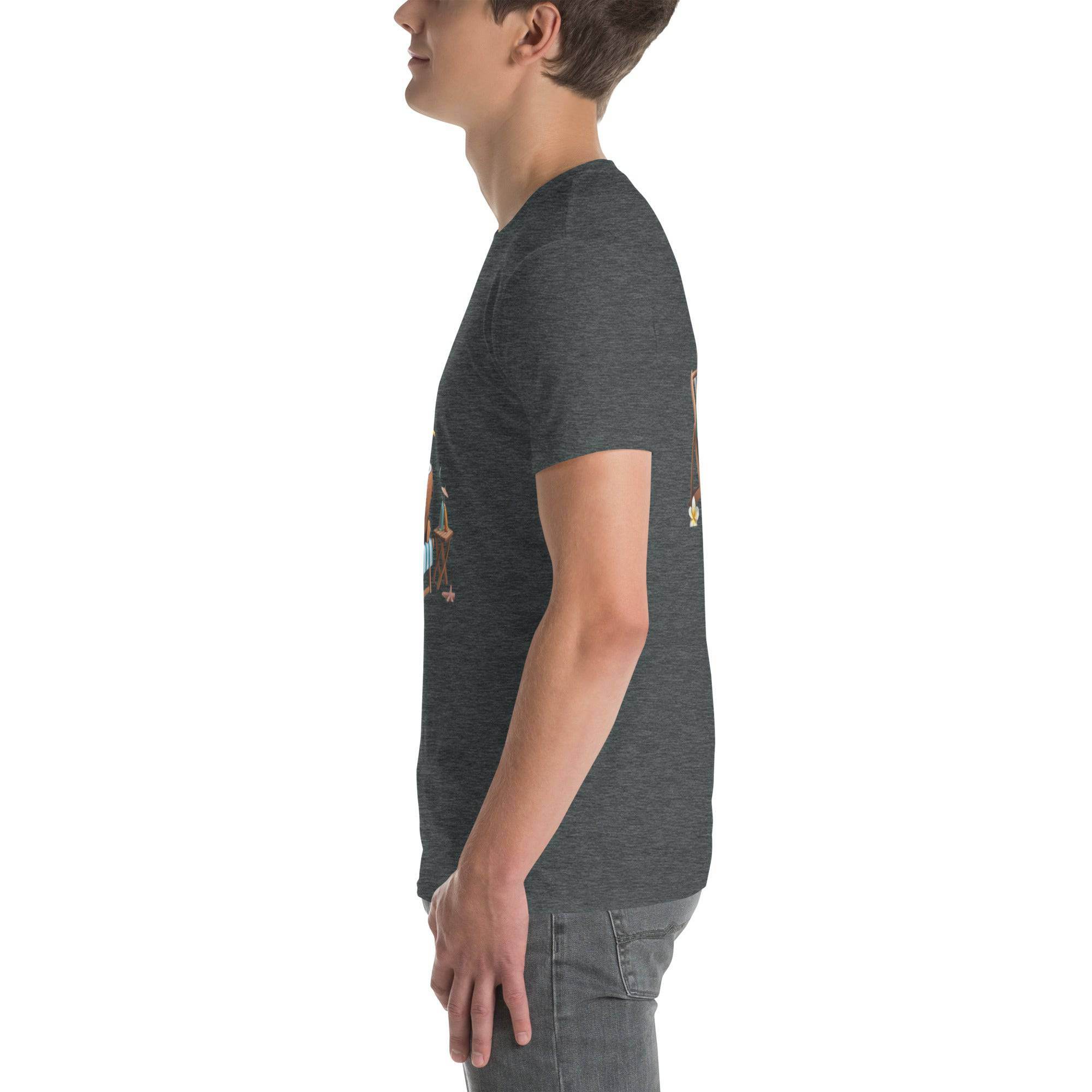 Short Sleeve Cotton T-Shirt - 100% Ring - Spun Cotton, Soft, Comfortable, Durable Fit for Everyone - USASTARFASHION