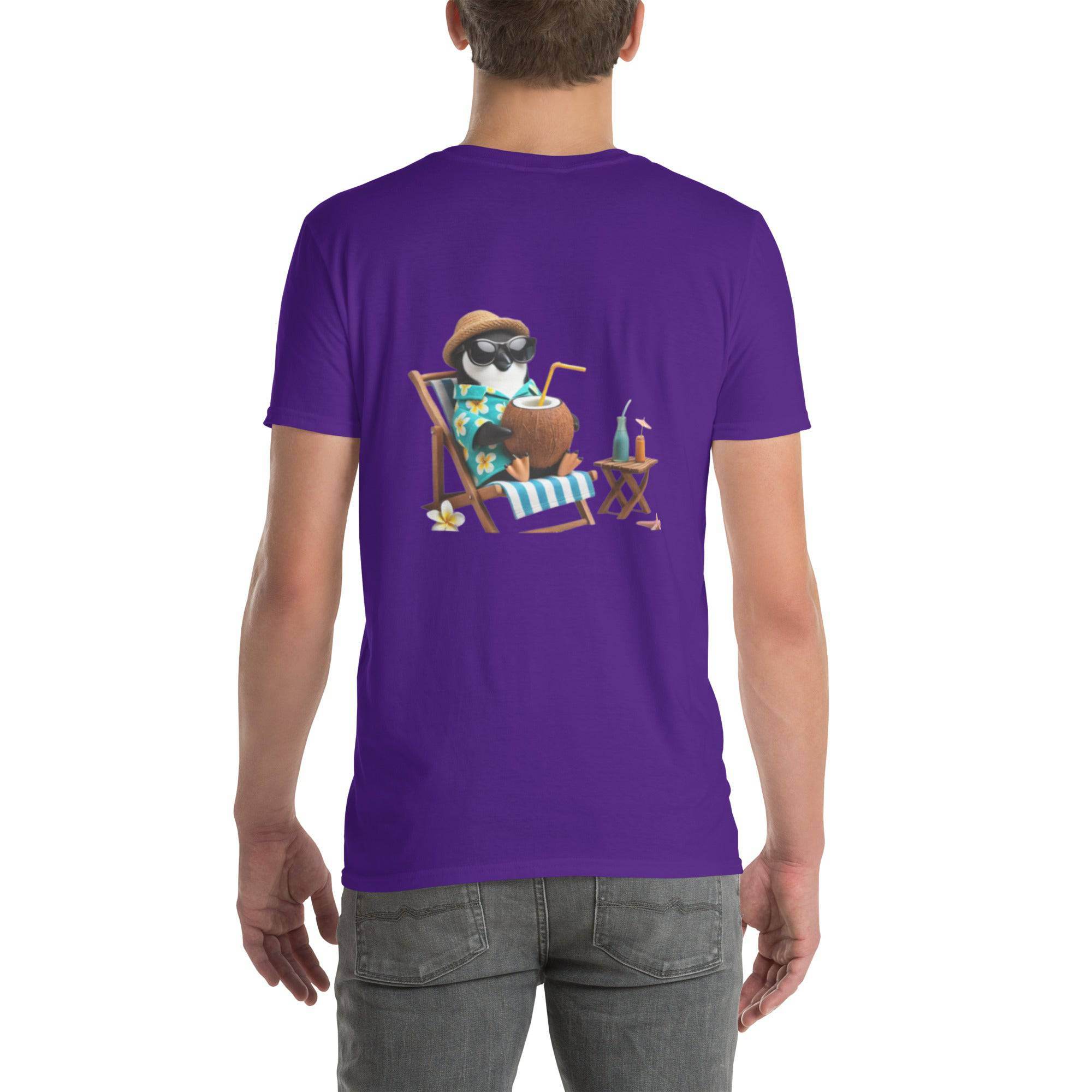 Short Sleeve Cotton T-Shirt - 100% Ring - Spun Cotton, Soft, Comfortable, Durable Fit for Everyone - USASTARFASHION