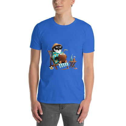 Short Sleeve Cotton T-Shirt - 100% Ring - Spun Cotton, Soft, Comfortable, Durable Fit for Everyone - USASTARFASHION