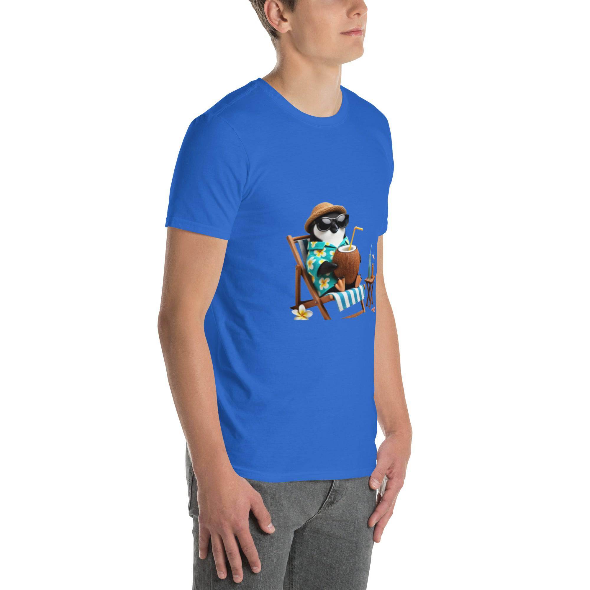 Short Sleeve Cotton T-Shirt - 100% Ring - Spun Cotton, Soft, Comfortable, Durable Fit for Everyone - USASTARFASHION