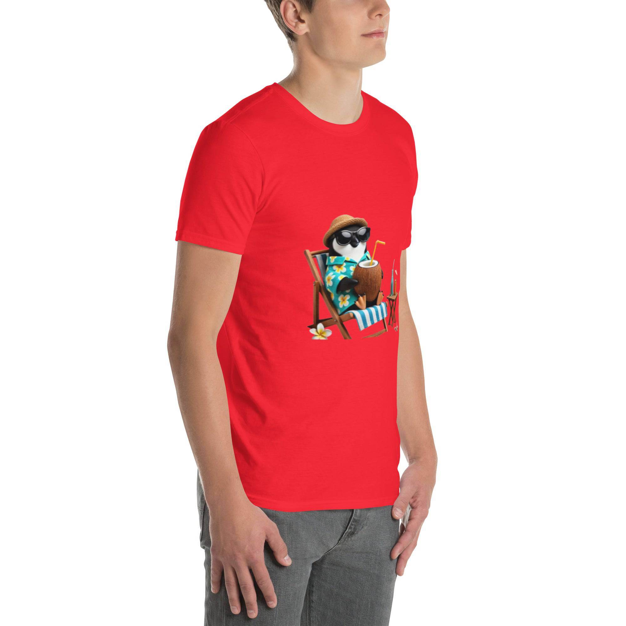 Short Sleeve Cotton T-Shirt - 100% Ring - Spun Cotton, Soft, Comfortable, Durable Fit for Everyone - USASTARFASHION