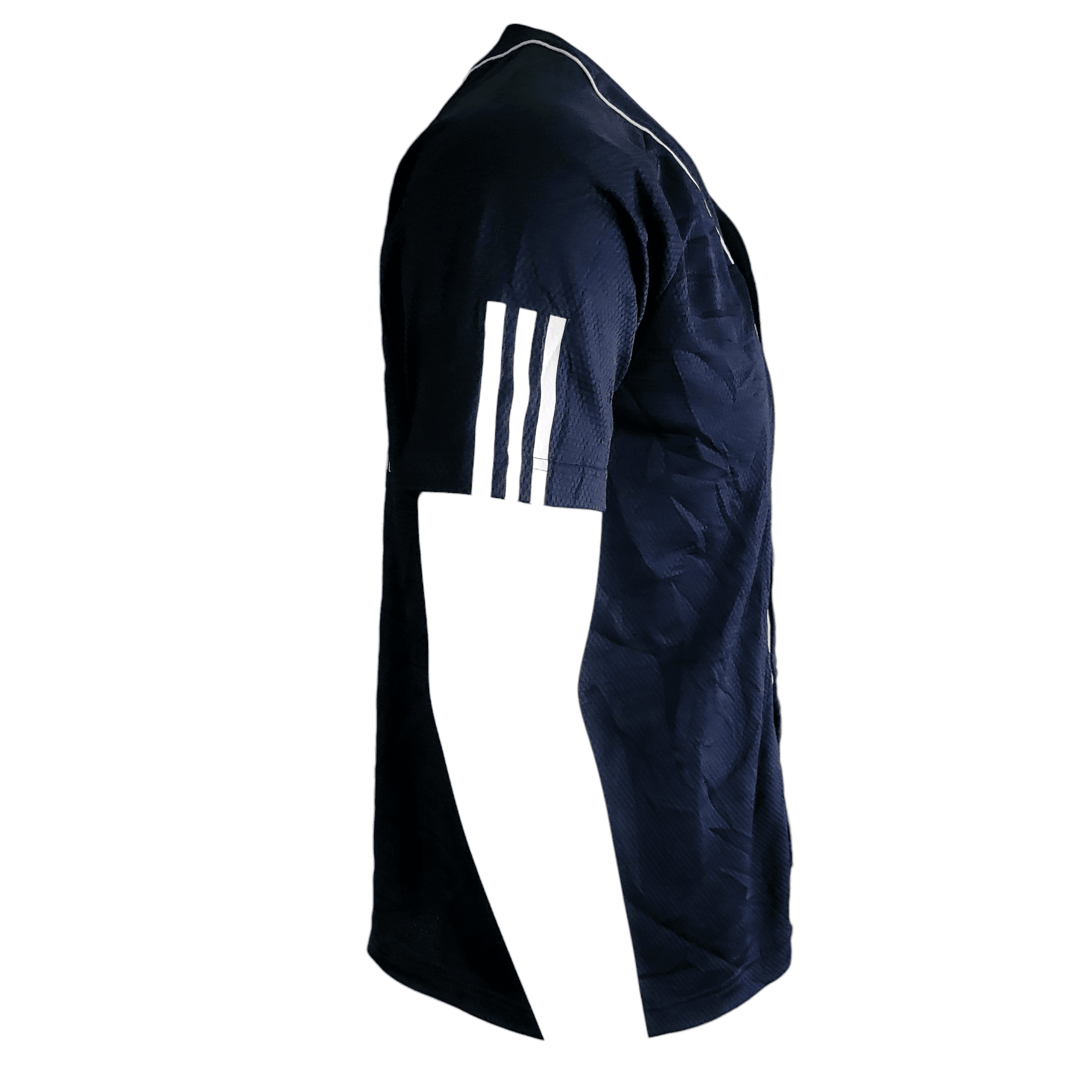 Adidas Jersey Three Stripe Life Graphic, Black & White, M Size, Established 1949 Edition - USASTARFASHION