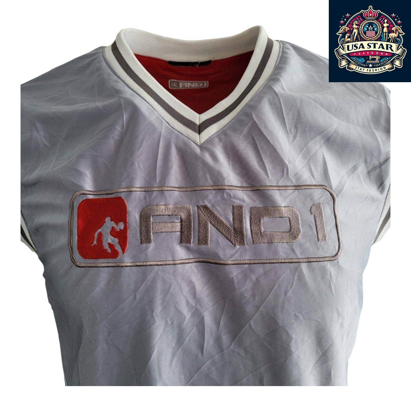 AND1 Mixtape Tour Jersey 2004 - Vintage Small, Iconic Streetball Style, Cool & Comfortable - USASTARFASHION