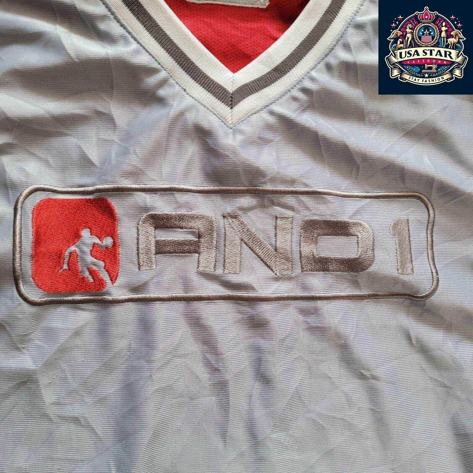 AND1 Mixtape Tour Jersey 2004 - Vintage Small, Iconic Streetball Style, Cool & Comfortable - USASTARFASHION