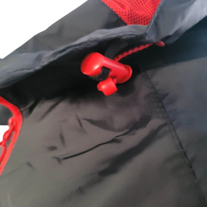 Animal Packaway Waterproof Jacket - XXL - Black/Red - USASTARFASHION