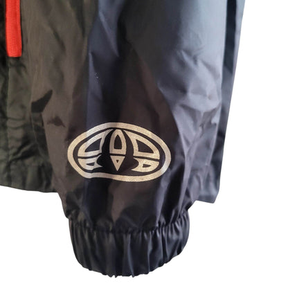 Animal Packaway Waterproof Jacket - XXL - Black/Red - USASTARFASHION